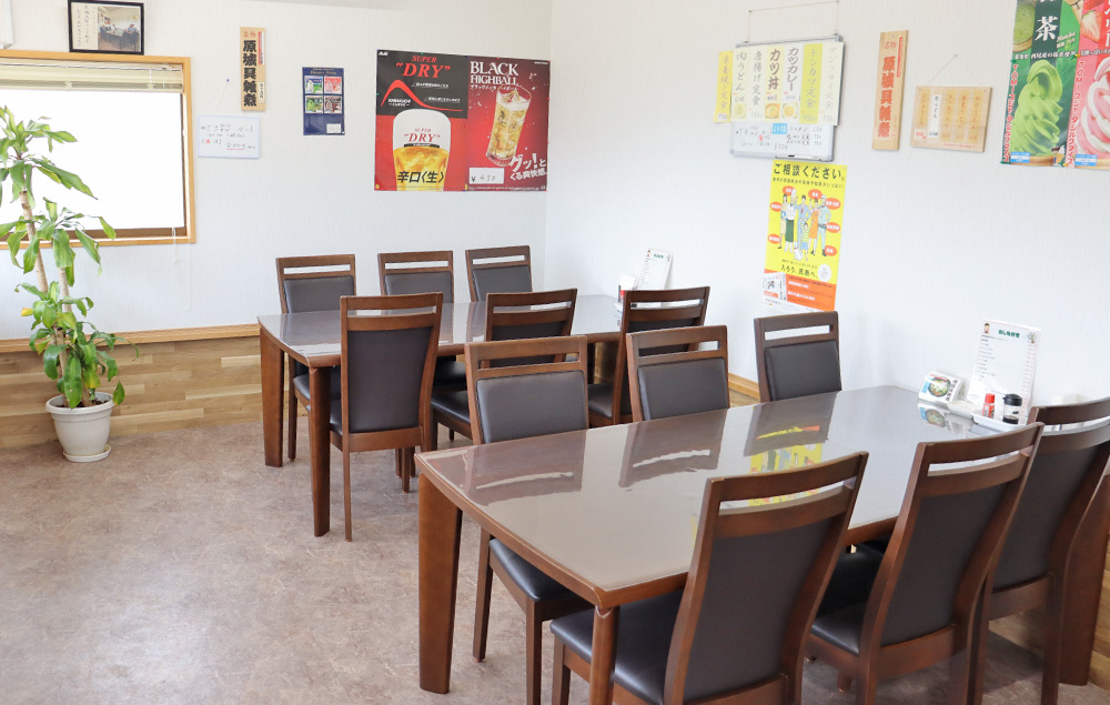 テーブル2席画像